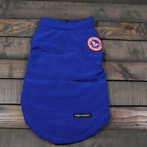 Winter Coat for Dogs, Jacket with Buttons and Zipper, Windproof and Warm